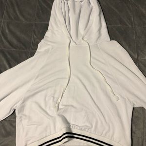 Long Sleeve hooded crop top